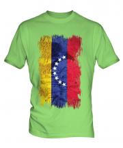Venezuela Grunge Flag Mens T-Shirt