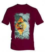 Delaware State Grunge Flag Mens T-Shirt