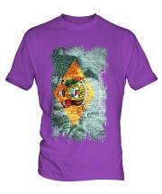 Delaware State Grunge Flag Mens T-Shirt