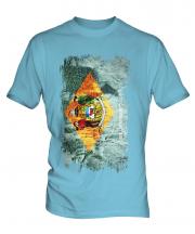 Delaware State Grunge Flag Mens T-Shirt