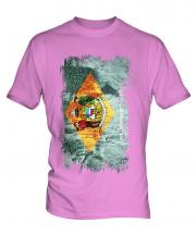Delaware State Grunge Flag Mens T-Shirt