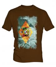 Delaware State Grunge Flag Mens T-Shirt