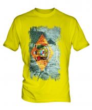 Delaware State Grunge Flag Mens T-Shirt