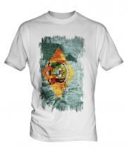 Delaware State Grunge Flag Mens T-Shirt