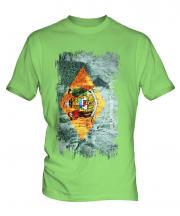 Delaware State Grunge Flag Mens T-Shirt