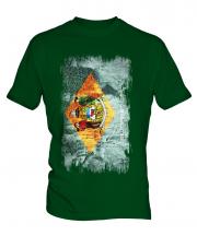 Delaware State Grunge Flag Mens T-Shirt