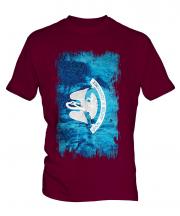 Louisiana State Grunge Flag Mens T-Shirt