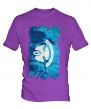 Louisiana State Grunge Flag Mens T-Shirt