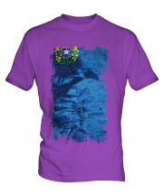 Nevada State Grunge Flag Mens T-Shirt