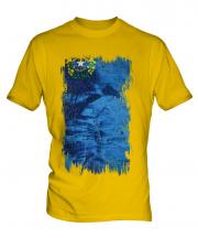 Nevada State Grunge Flag Mens T-Shirt