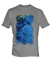Nevada State Grunge Flag Mens T-Shirt