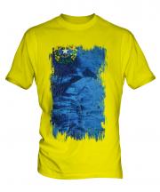 Nevada State Grunge Flag Mens T-Shirt
