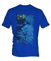 Nevada State Grunge Flag Mens T-Shirt