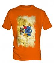 New Jersey State Grunge Flag Mens T-Shirt