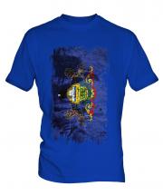 Pennsylvania State Grunge Flag Mens T-Shirt