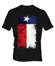 Texas State Grunge Flag Mens T-Shirt