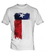 Texas State Grunge Flag Mens T-Shirt
