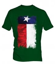 Texas State Grunge Flag Mens T-Shirt