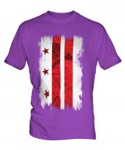 Washington Dc Grunge Flag Mens T-Shirt