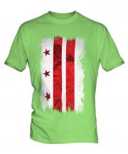 Washington Dc Grunge Flag Mens T-Shirt