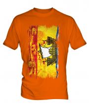 New Brunswick Grunge Flag Mens T-Shirt