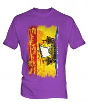 New Brunswick Grunge Flag Mens T-Shirt