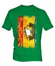 New Brunswick Grunge Flag Mens T-Shirt