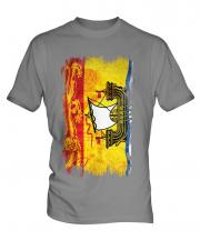 New Brunswick Grunge Flag Mens T-Shirt
