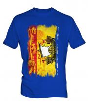 New Brunswick Grunge Flag Mens T-Shirt