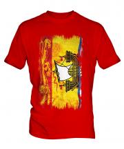 New Brunswick Grunge Flag Mens T-Shirt