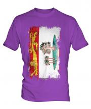 Prince Edward Island Grunge Flag Mens T-Shirt