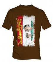 Prince Edward Island Grunge Flag Mens T-Shirt
