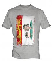 Prince Edward Island Grunge Flag Mens T-Shirt