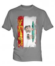 Prince Edward Island Grunge Flag Mens T-Shirt