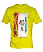 Prince Edward Island Grunge Flag Mens T-Shirt
