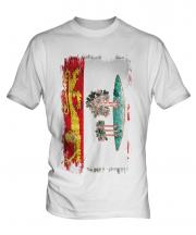 Prince Edward Island Grunge Flag Mens T-Shirt