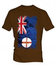 New South Wales Grunge Flag Mens T-Shirt