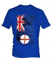 New South Wales Grunge Flag Mens T-Shirt