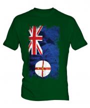 New South Wales Grunge Flag Mens T-Shirt