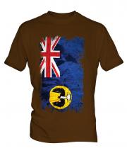 South Australia Grunge Flag Mens T-Shirt