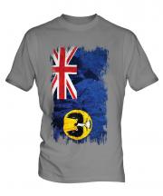 South Australia Grunge Flag Mens T-Shirt