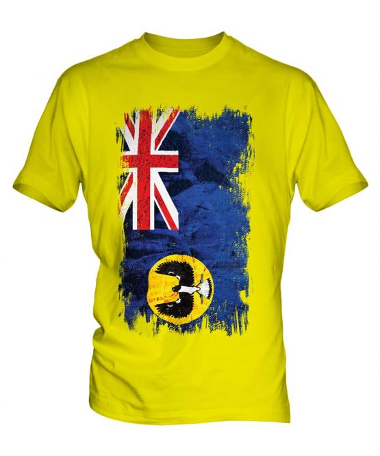 South Australia Grunge Flag Mens T-Shirt