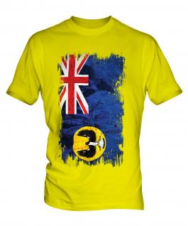 South Australia Grunge Flag Mens T-Shirt