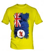 Tasmania Grunge Flag Mens T-Shirt