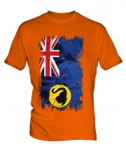 Western Australia Grunge Flag Mens T-Shirt