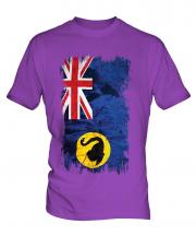 Western Australia Grunge Flag Mens T-Shirt