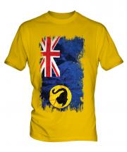 Western Australia Grunge Flag Mens T-Shirt