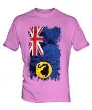 Western Australia Grunge Flag Mens T-Shirt