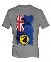 Western Australia Grunge Flag Mens T-Shirt