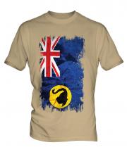 Western Australia Grunge Flag Mens T-Shirt